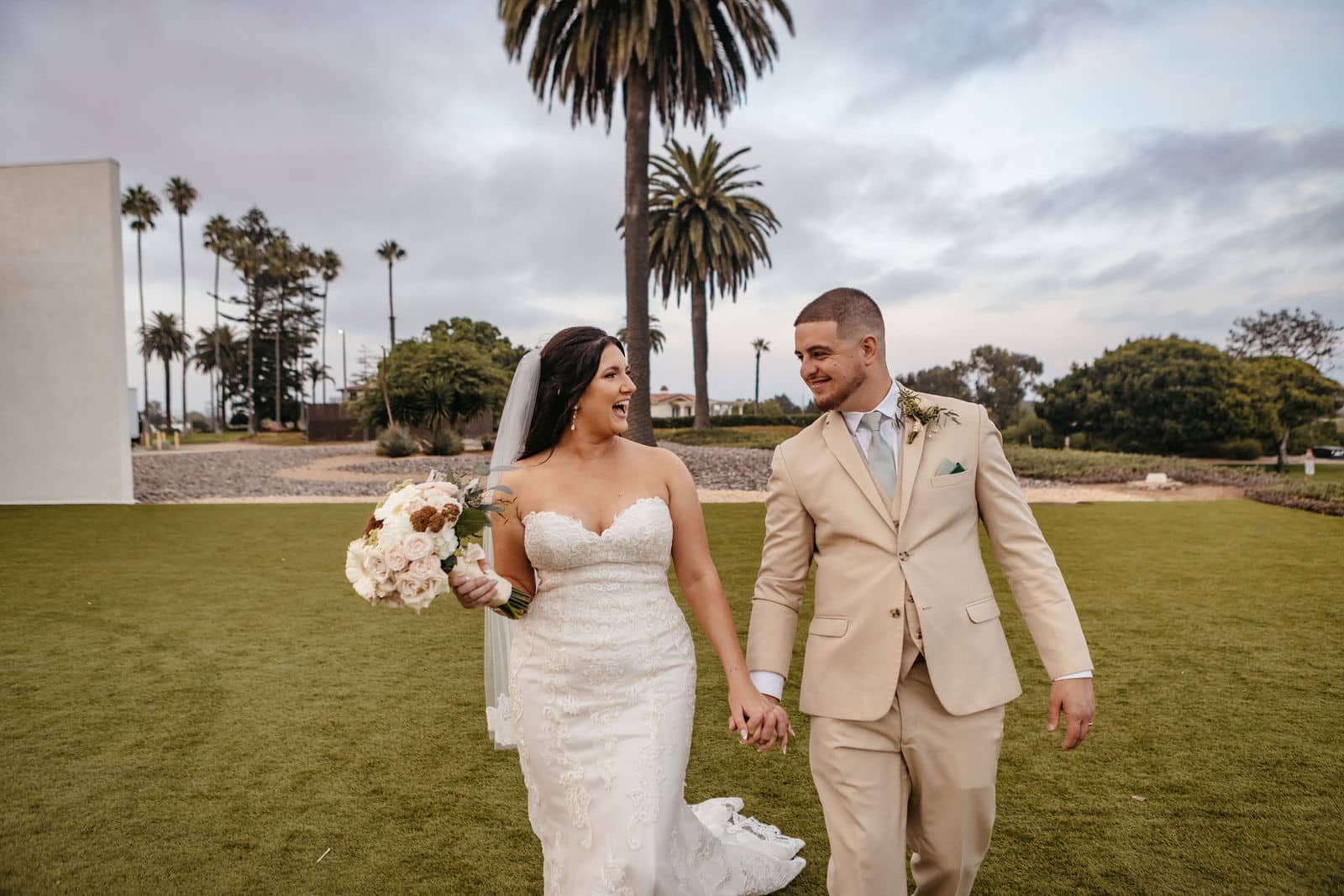 candid wedding photo